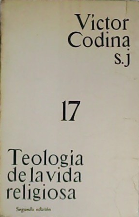 Imagen del vendedor de Teologa de la vida religiosa. a la venta por Librera y Editorial Renacimiento, S.A.