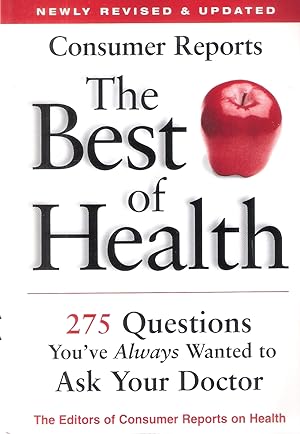 Seller image for Consumer Reports; 275 Questions You've Always Wanted to Ask Your Doctor for sale by Blacks Bookshop: Member of CABS 2017, IOBA, SIBA, ABA