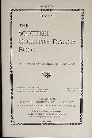 Imagen del vendedor de The Scottish Country Dance Book 9 1951 edition a la venta por Shore Books