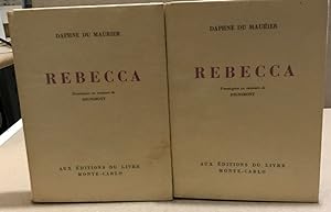 Seller image for Rebecca /2 tomes / frontispice en couleurs de Dignimont / exemplaire numéroté for sale by librairie philippe arnaiz