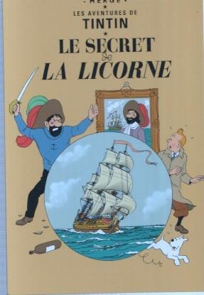 Image du vendeur pour Postal (postcard) portada Tintin Le secret de la licorne mis en vente par EL BOLETIN