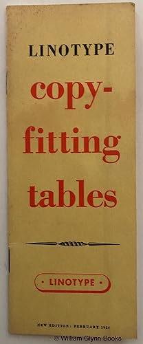 Copy-Fitting Tables