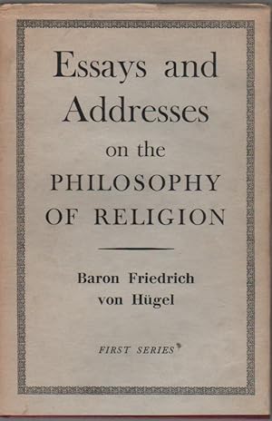 Seller image for Essays and Addresses on the Philosophy of Religion: First Series for sale by Biblio Pursuit