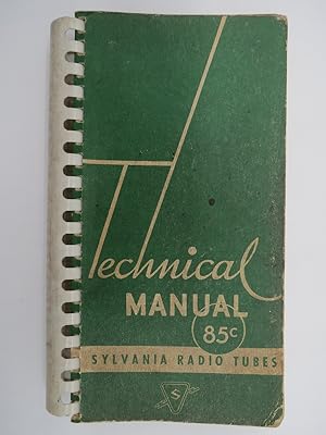 TECHNICAL MANUAL SYLVANIA RADIO TUBES