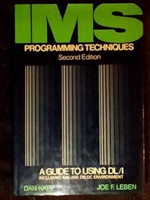 Bild des Verkufers fr IMS programming techniques: A guide to using DL/I zum Verkauf von Redux Books