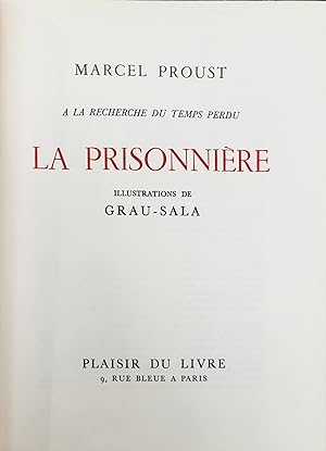 Seller image for La prisonnire for sale by Les Kiosques