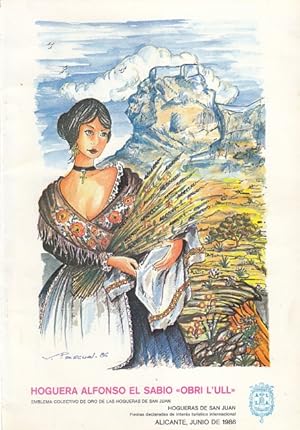 Image du vendeur pour HOGUERA ALFONSO EL SABIO: Obri L'ull Ao 1986 mis en vente par Librera Vobiscum