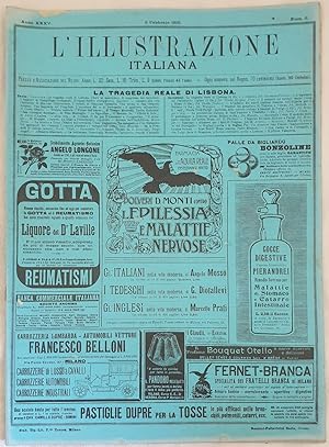 L'ILLUSTRAZIONE ITALIANA ANNO VI - N. 6 - 9 FEBBRAIO 1908,