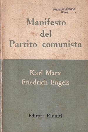 Manifesto del Partito comunista