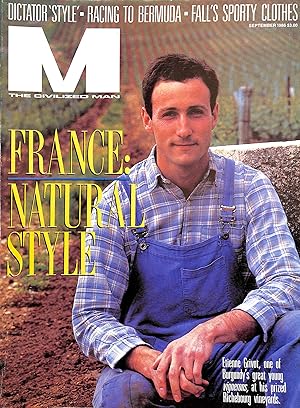 M The Civilized Man France: Natural Style September 1986