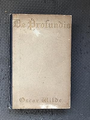 Seller image for De Profundis for sale by Cragsmoor Books