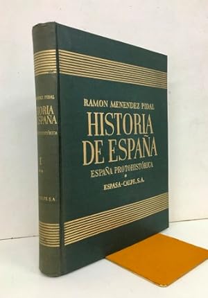 HISTORIA DE ESPAÑA. TOMO I VOLUMEN II - ESPAÑA PROTOHISTORICA. La España de las invasiones céltic...