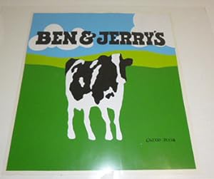 Ben & Jerry's Cow Poster. Original printing.
