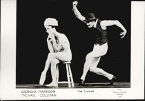 Seller image for Georgina Parkinson and Michael Coleman in the ballet "tThe Concert.". First edition of the photograph. for sale by Wittenborn Art Books