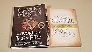 Seller image for The World Of Ice And Fire: The Untold History Of The World Of A Game Of Thrones: Signed for sale by SkylarkerBooks