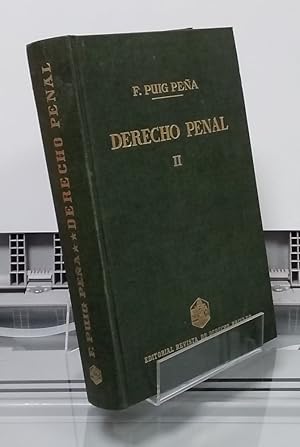 Imagen del vendedor de Derecho penal tomo II: parte general (sexta edicin, revisada, aumentada y puesta al da) a la venta por Librera Dilogo