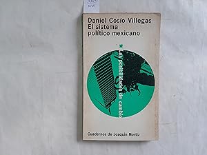 Imagen del vendedor de El sistema poltico mexicano. a la venta por Librera "Franz Kafka" Mxico.