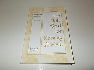 Seller image for Crystallization-Study of Deuteronomy, Volume One (The Holy Word for Morning Revival) for sale by Paradise Found Books