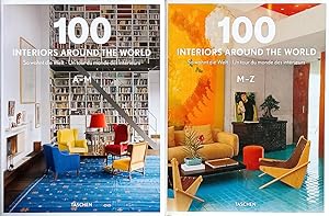 100 Interiors Around the World = So wohnt die Welt = Un tour du monde des interieurs.