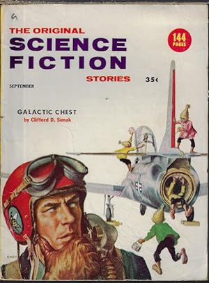 Bild des Verkufers fr The Original SCIENCE FICTION Stories: September, Sept. 1956 zum Verkauf von Books from the Crypt