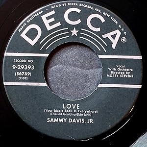 Seller image for Love (Your Magic Spell Is Everywhere) / The Birth of the Blues [7" 45 rpm Single] for sale by Kayleighbug Books, IOBA