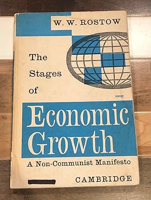 Immagine del venditore per The Stages of Economic Growth: A Non-Communist Manifesto venduto da Rosario Beach Rare Books