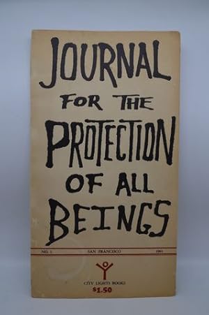 Seller image for Journal for the Protection of All Beings; No.1: Love-Shot Issue for sale by Lavendier Books