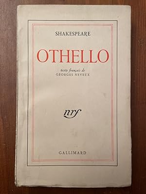 Bild des Verkufers fr Othello zum Verkauf von Librairie des Possibles