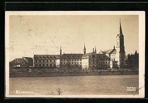 Seller image for Ansichtskarte Mehrerau, Kloster und Kirche for sale by Bartko-Reher