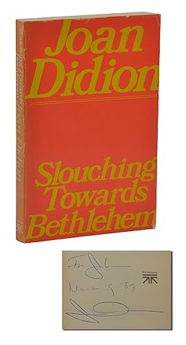 Seller image for Slouching Towards Bethlehem for sale by Burnside Rare Books, ABAA