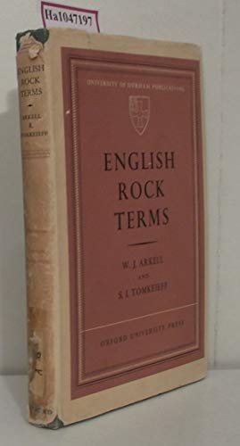 Seller image for English Rock Terms for sale by WeBuyBooks