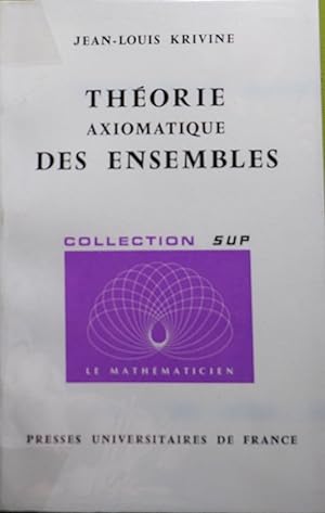 Seller image for THORIE AXIOMATIQUE DES ENSEMBLES for sale by Fortuna Books