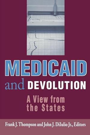 Immagine del venditore per Medicaid and Devolution : A View from the States venduto da AHA-BUCH GmbH