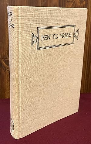 Seller image for Pen to Press: Illustrated Manuscripts and Printed Books in the First Century of Printing for sale by Palimpsest Scholarly Books & Services