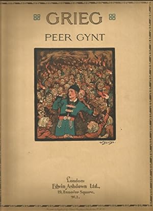 Bild des Verkufers fr Incidental Music to Peer Gynt for the Pianoforte, Op 23 zum Verkauf von WeBuyBooks