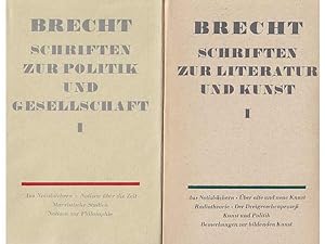 Bertolt Brecht Werkausgabe des Aufbau-Verlages Berlin und Weimar mit Genehmigung des Suhrkamp Ver...
