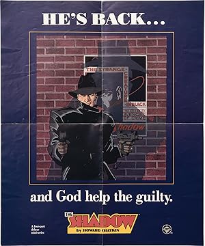 The Shadow (Original promotional poster for the 1986 comic miniseries)