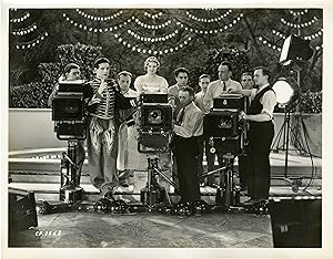 "SAINT-GRANIER et Meg LEMONNIER" Tournage du film "RIEN QUE LA VÉRITÉ"  Réalisé par René GUISSART...