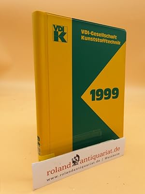 Bild des Verkufers fr VDI-K Jahrbuch 1999 zum Verkauf von Roland Antiquariat UG haftungsbeschrnkt