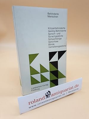 Seller image for Behinderte Menschen : Hilfen im Kindes-, Jugend- u. Erwachsenenalter for sale by Roland Antiquariat UG haftungsbeschrnkt