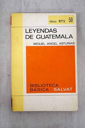 Imagen del vendedor de Leyendas de Guatemala a la venta por Alcan Libros