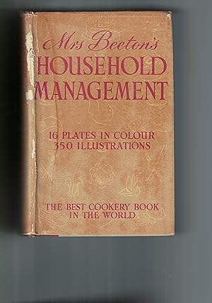 Imagen del vendedor de Mrs Beeton's Household Management A Complete Cookery Book a la venta por Hessay Books