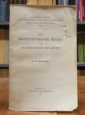 Zur Erkenntnistheorie Hegels in der Phänomenologie des Geistes.