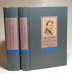 Theodor Fontane und Bernhard von Lepel. Der Briefwechsel. Kritische Ausgabe. 2 Bände cplt. in zwe...