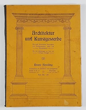 Architektur und Kunstgewerbe. Ein reich illustriertes Verzeichnis von Vorlagenwerken, Lehr- und H...