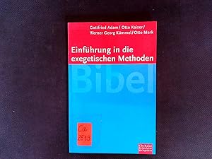 Seller image for Einfhrung in die exegetischen Methoden. for sale by Antiquariat Bookfarm