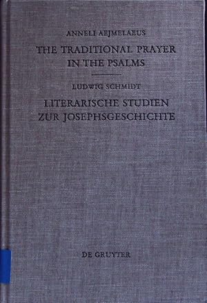 Bild des Verkufers fr The traditional prayer in the psalms. Beihefte zur Zeitschrift fr das alttestamentliche Wissen; Bd. 167. zum Verkauf von Antiquariat Bookfarm