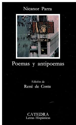 Imagen del vendedor de POEMAS Y ANTIPOEMAS (1954). Edicin de Ren de Costa. 9 ed. a la venta por angeles sancha libros