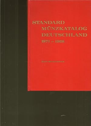 Imagen del vendedor de Standard - Mnzkatalog Deutschland 1871 - 1968. Mit einem geleitwort von Kurt Jaeger. a la venta por Ant. Abrechnungs- und Forstservice ISHGW