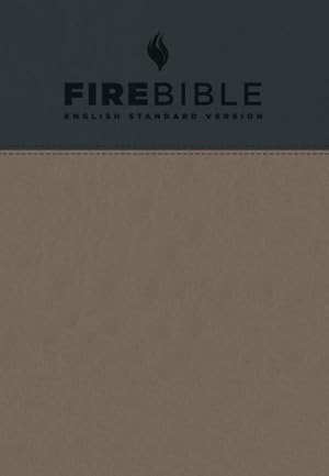 Image du vendeur pour Holy Bible : Fire Bible, English Standard Version, Slate Blue/Charcoal Flexisoft Leather mis en vente par GreatBookPrices